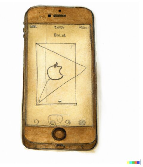 Da Vinci style iPhone