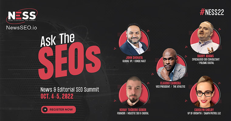 SEO For News Publishers: Your Next Must-Attend Event