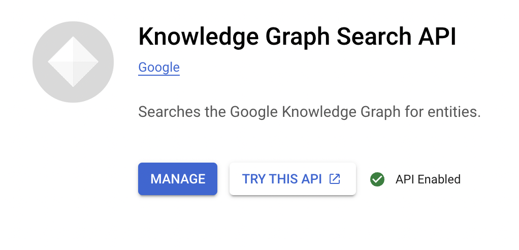 Making Sense of Google's “Knowledge Graph”