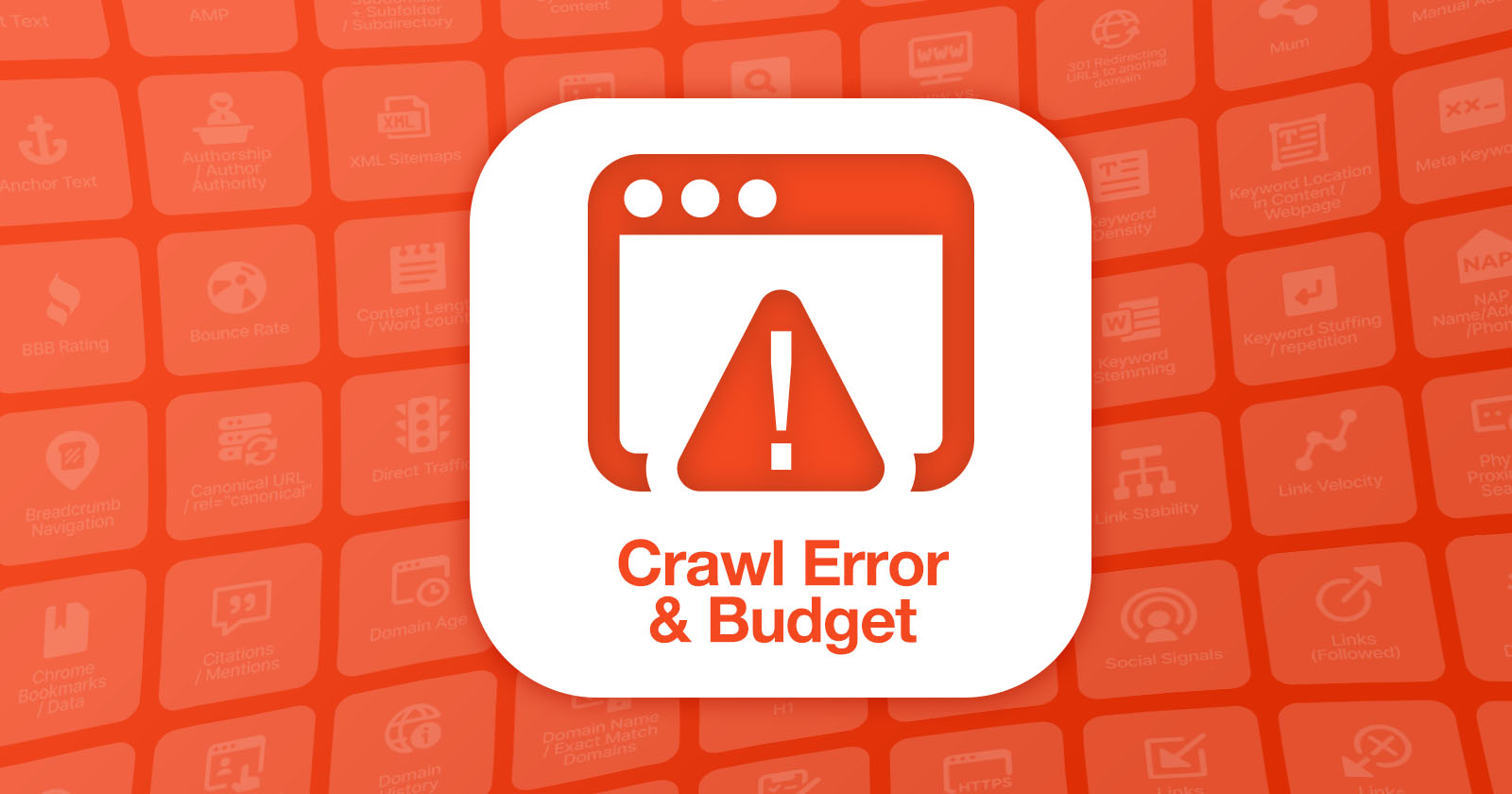 Crawl Errors And Crawl Budget: Are They Ranking Factors?