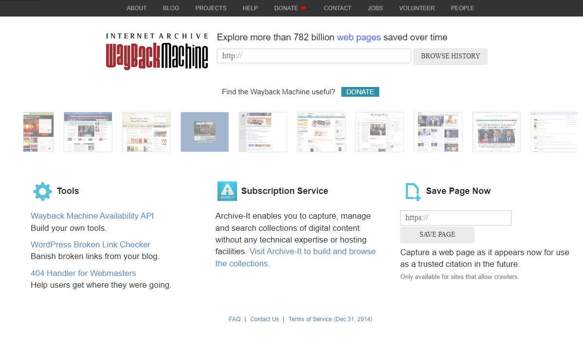 Wayback Machine: 5 Alternatives To Try