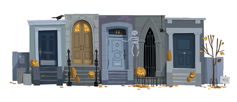 Google Doodle: Halloween