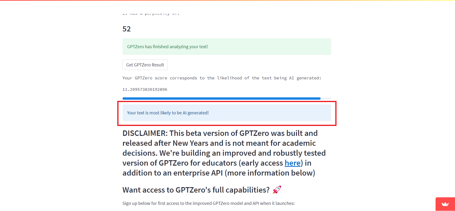 GPTZero