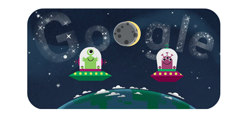 Solar eclipse google doodle