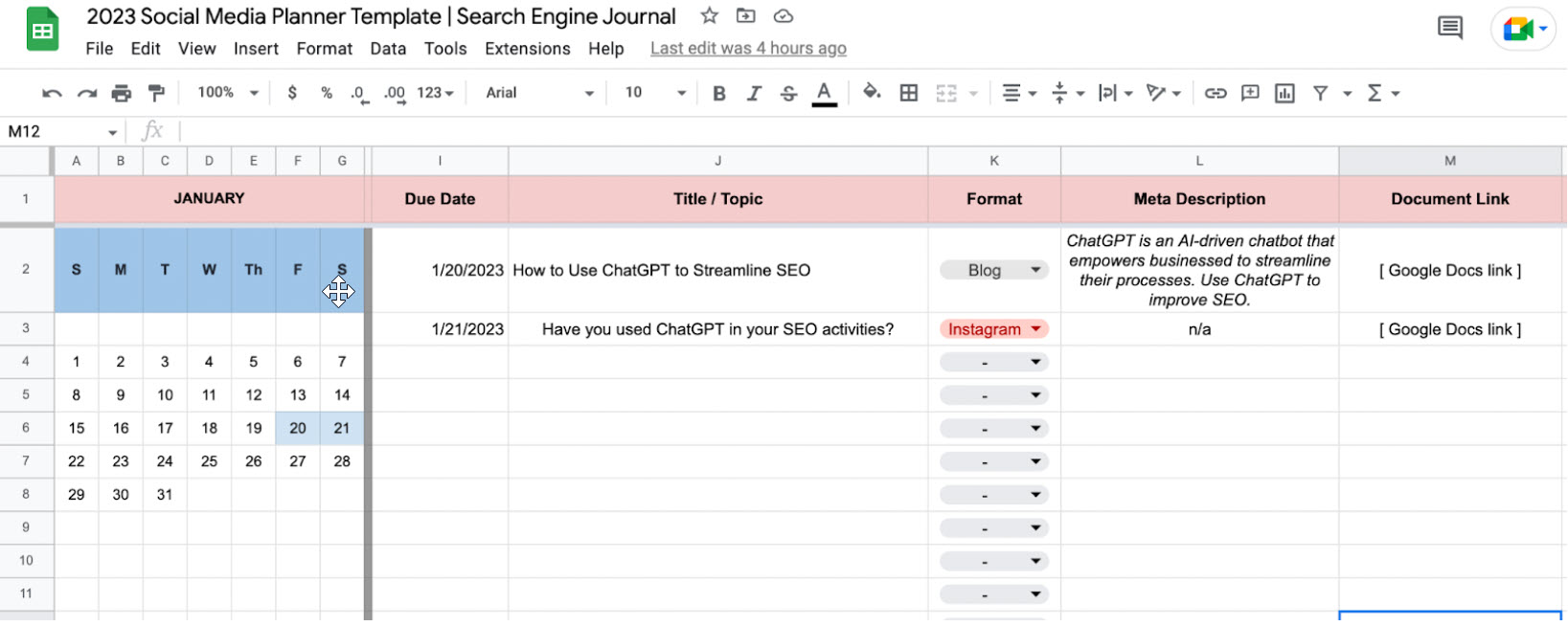 Social Media Planner : comment planifier votre trimestre (avec modèle) 