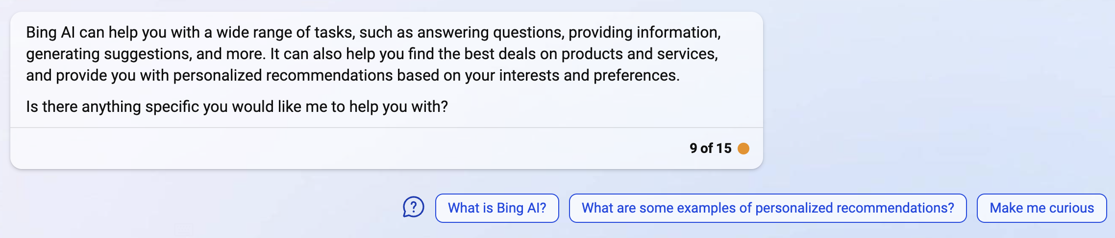 bing ai main capabilities