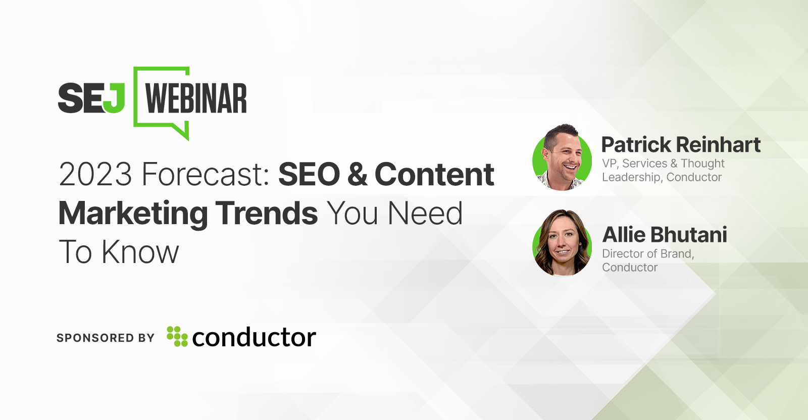 Tendencias de SEO y marketing de contenidos que están cambiando en 2023 [Webinar]