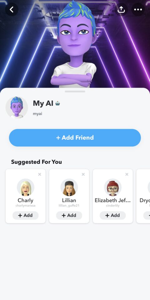 Snapchat My AI