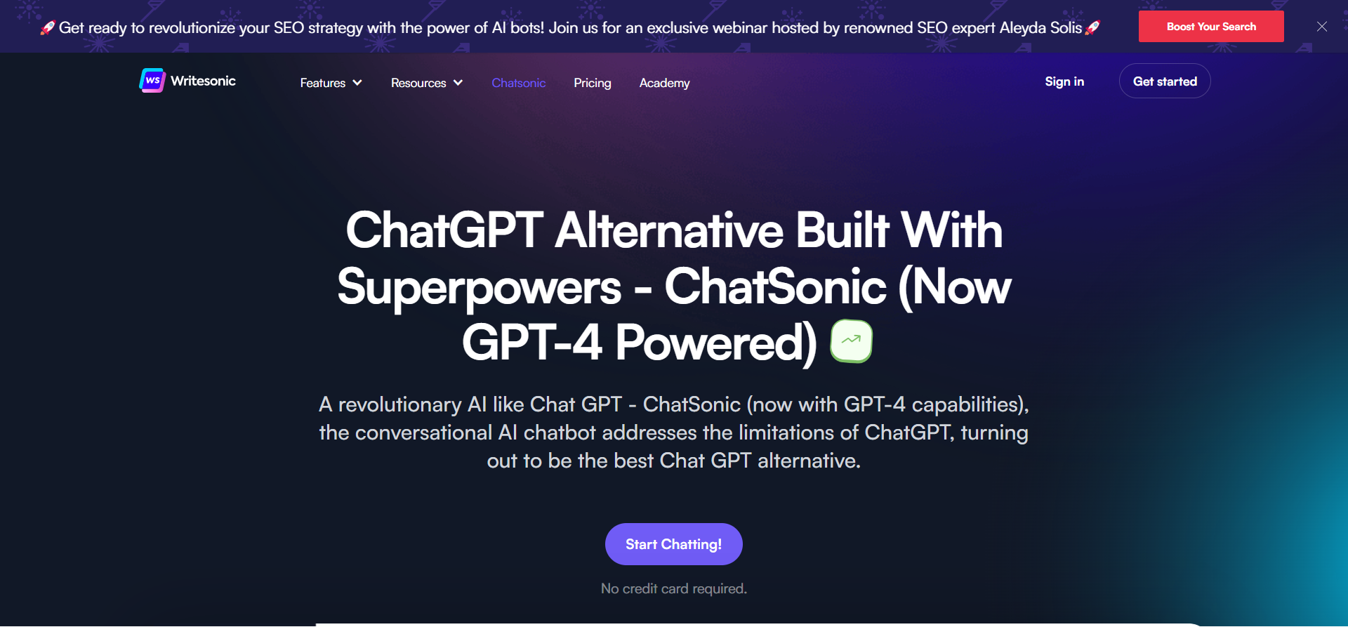 chatsonic 642d4d447dcc3 sej - 11 Best ChatGPT Alternatives To Try In 2023