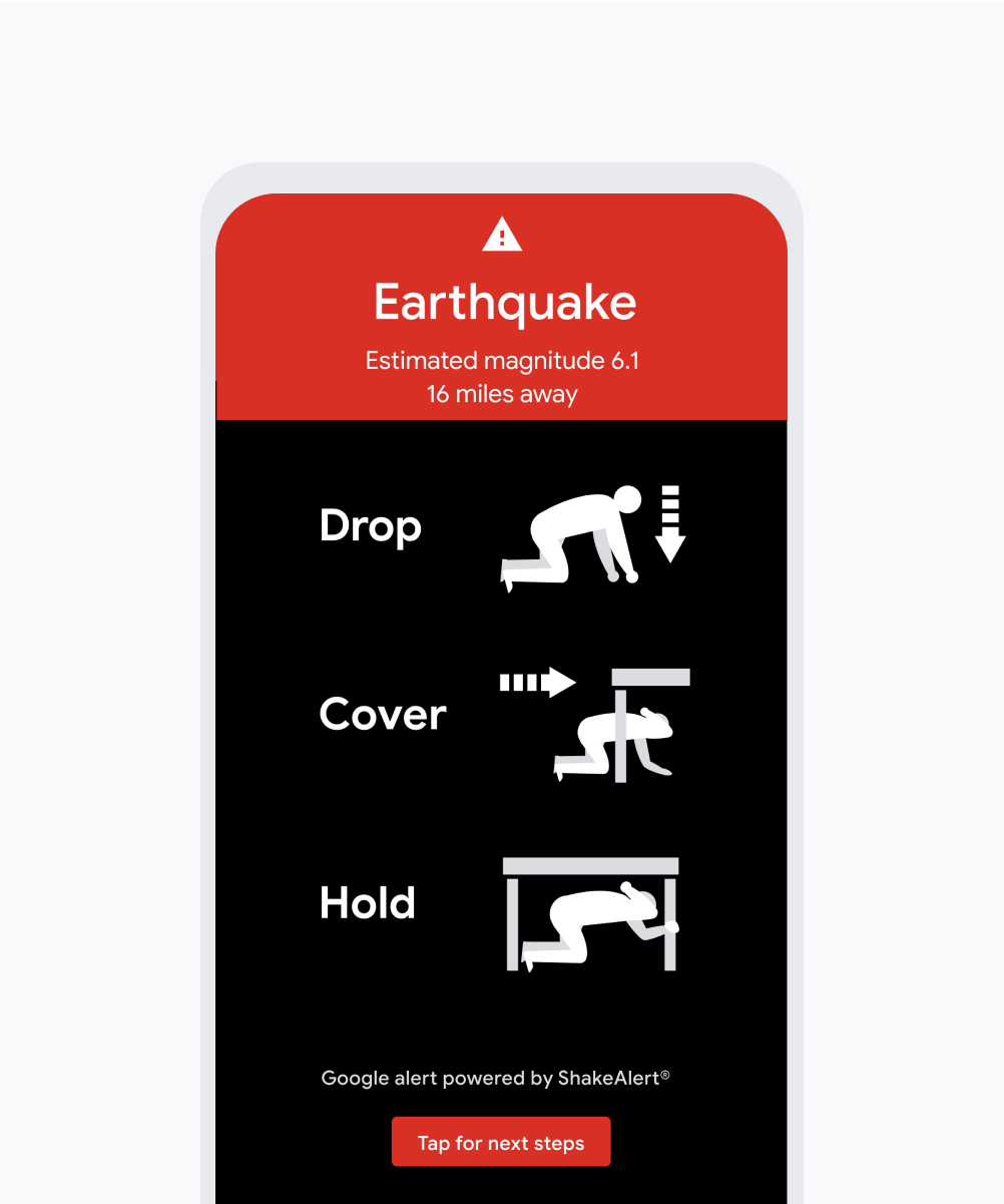 earthquake alerts ui 6443e19872bf6 sej - Google's Environmental Crisis Alerts: Earth Day Spotlight