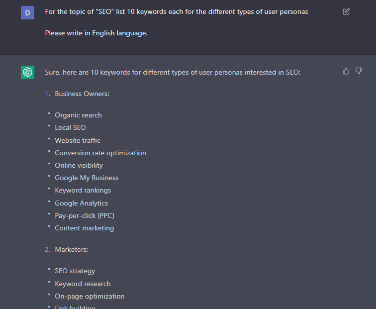 getting customer personas using chatgpt 642b794437ab2 sej - How To Use ChatGPT For Keyword Research