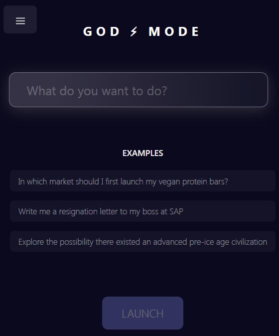 God Mode AI