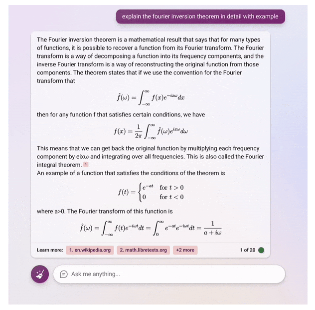 Bing Chat Introduces LaTeX Support &#038; Improves News Grounding