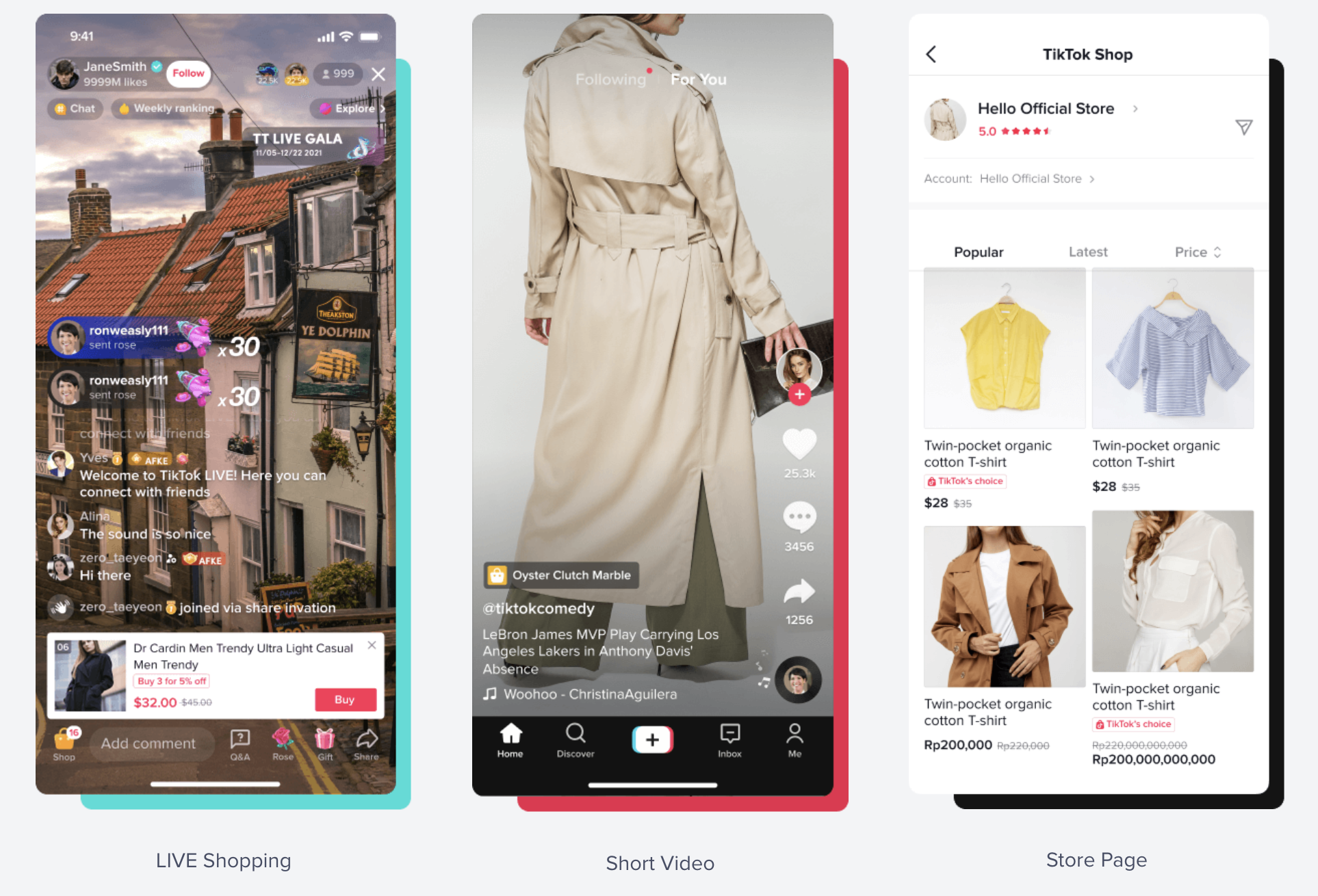 TikTok Shop : commerce social pour les marques et Largeur des influenceurs=