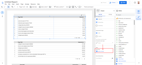 add filter 1 645a76dc954fc sej 480x223 - How To Blend Data In Looker Studio With Practical Examples