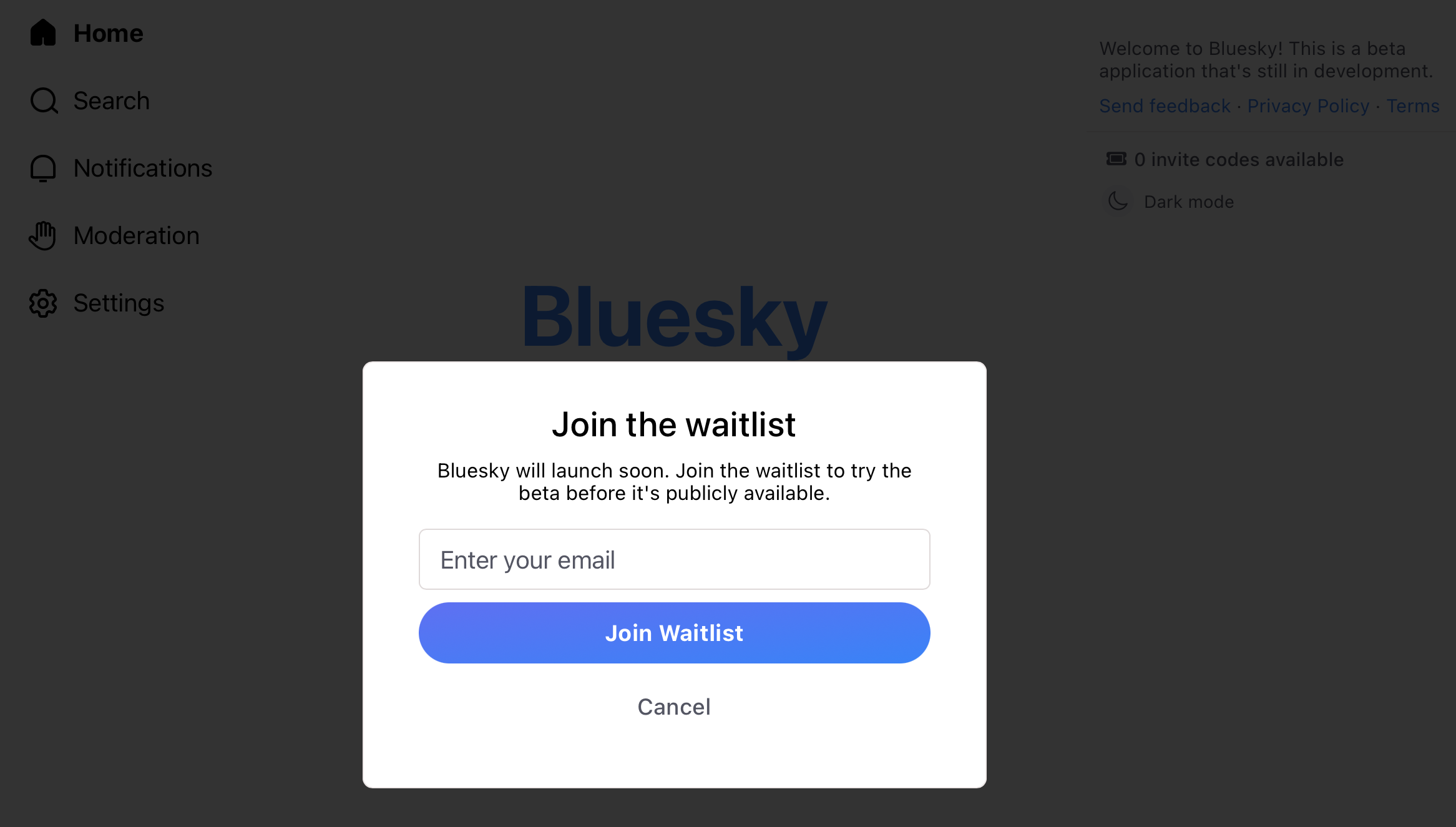 bluesky social app waitlist 1 646fea431b106 sej - Bluesky Social: Inside The New Decentralized Social Media Platform