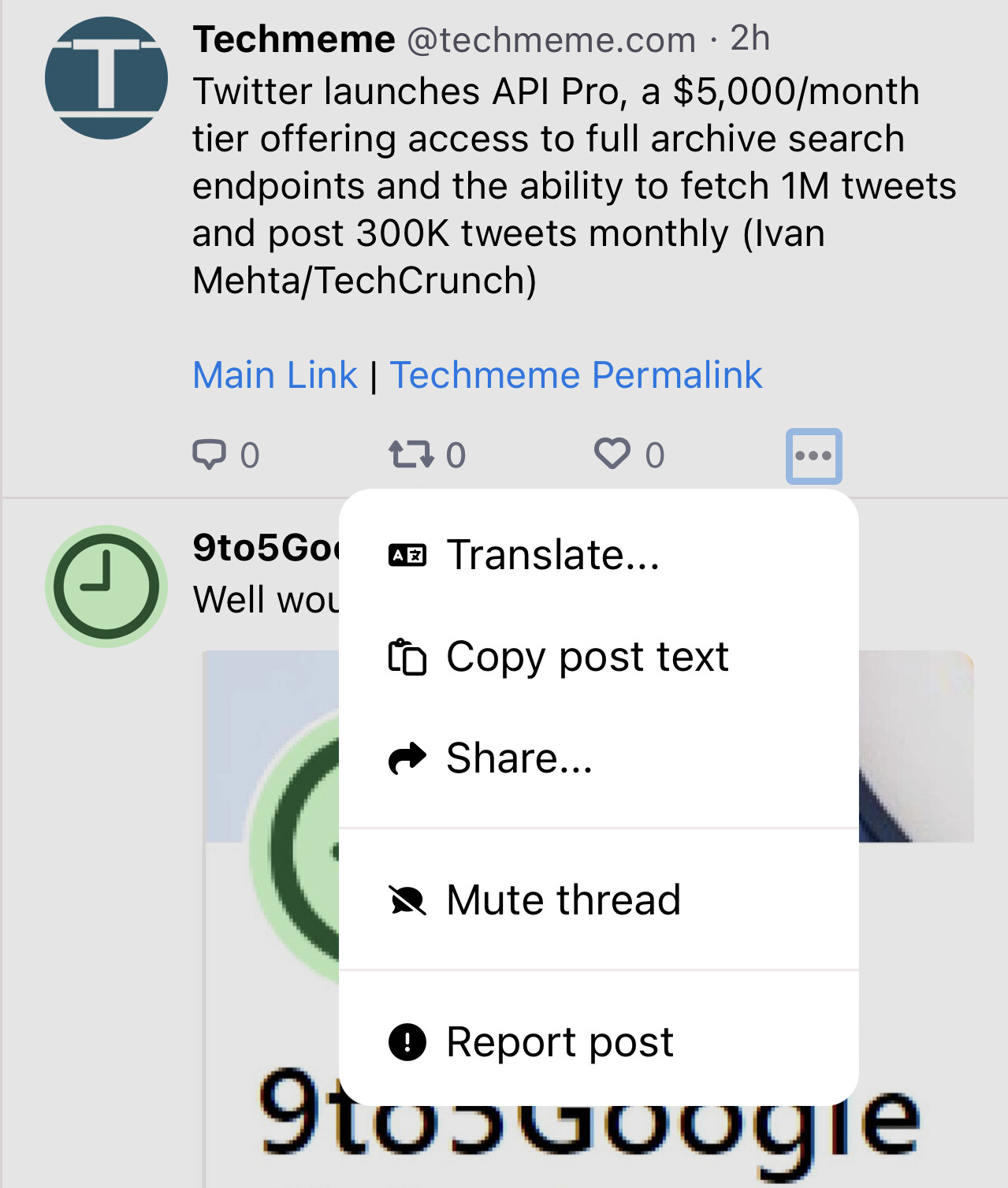 bluesky social post actions menu 646feed854ab3 sej e1685058269521 - Bluesky Social: Inside The New Decentralized Social Media Platform