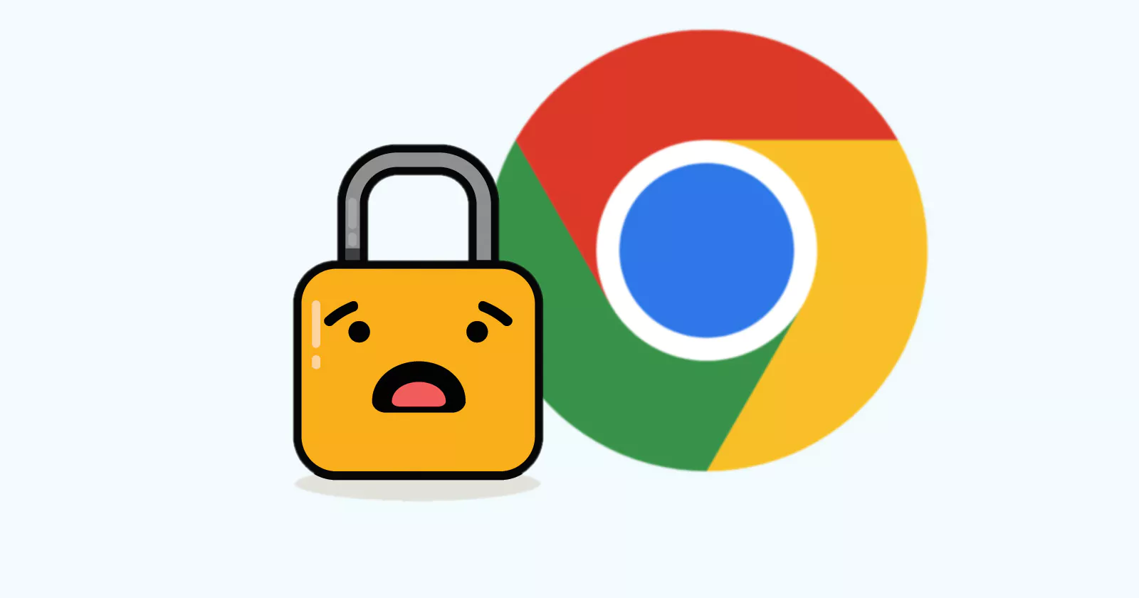 Chrome Lock Icon