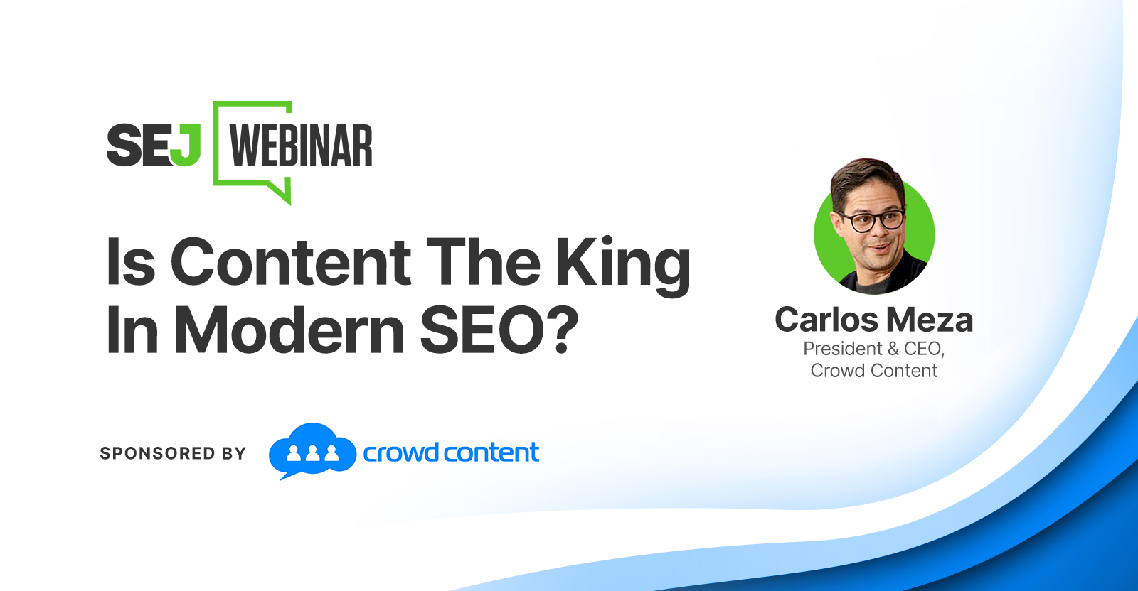 ¿Sigue siendo el contenido la clave para una estrategia de SEO exitosa? [Webinar]