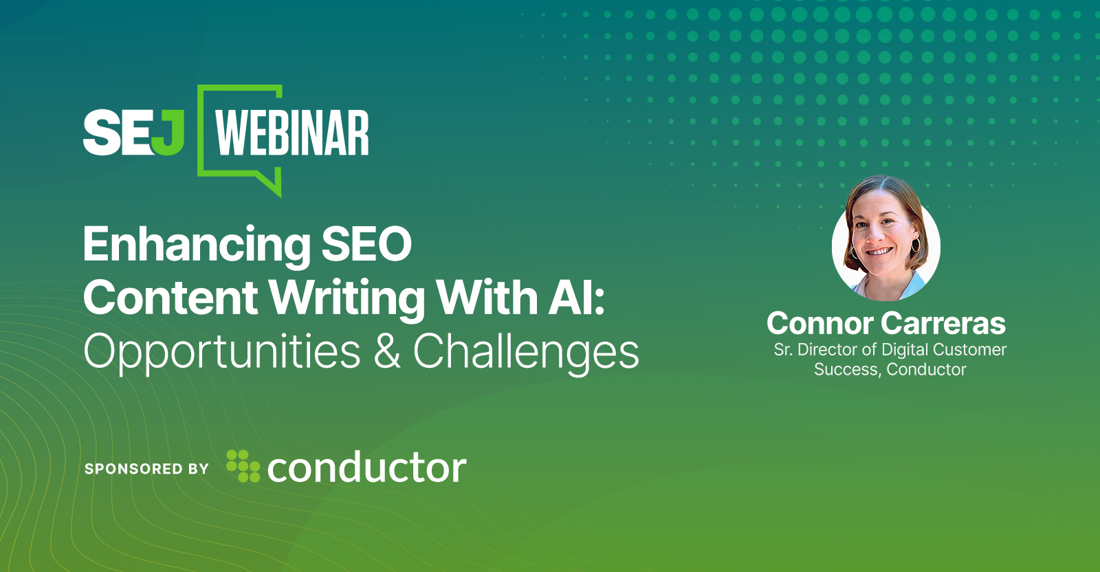 How To Use AI To Enhance Your SEO Content Writing [Webinar] via @sejournal, @lorenbaker