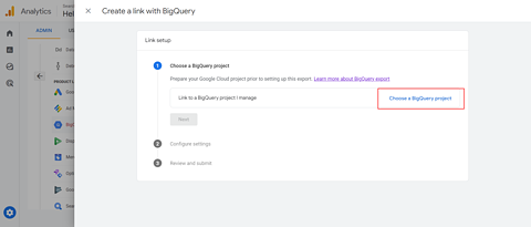 لینک های BigQuery