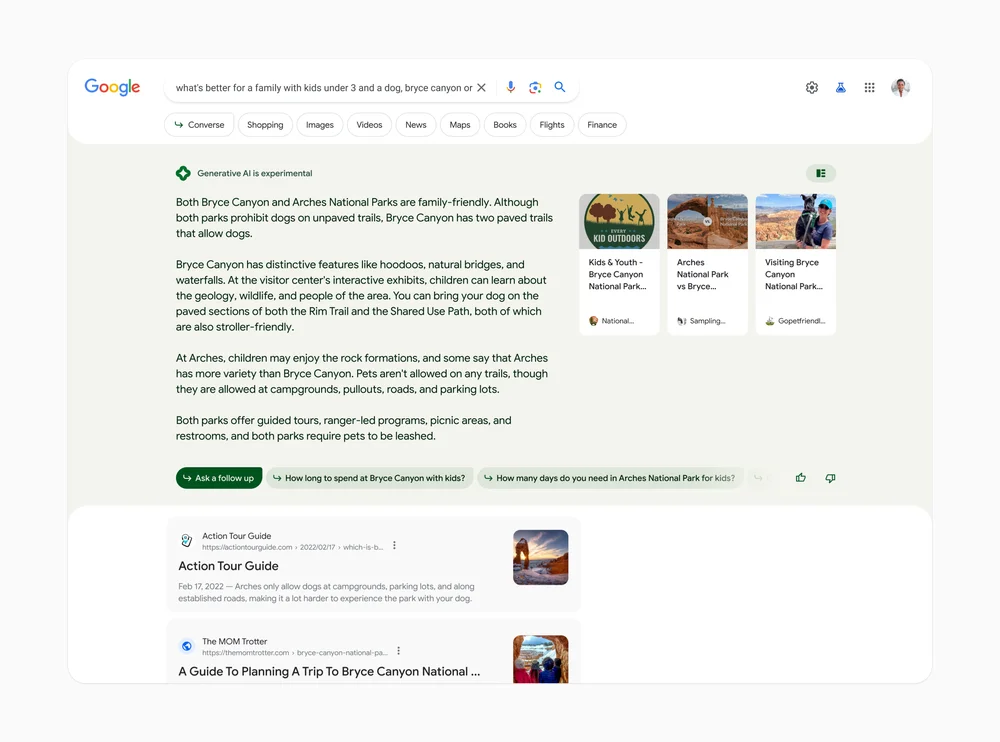 iom brycecanyon desktop launch.width 1000.format webp 645bf00863712 sej - Google Unveils Search Upgrades At I/O: Generative AI & 'Perspectives'