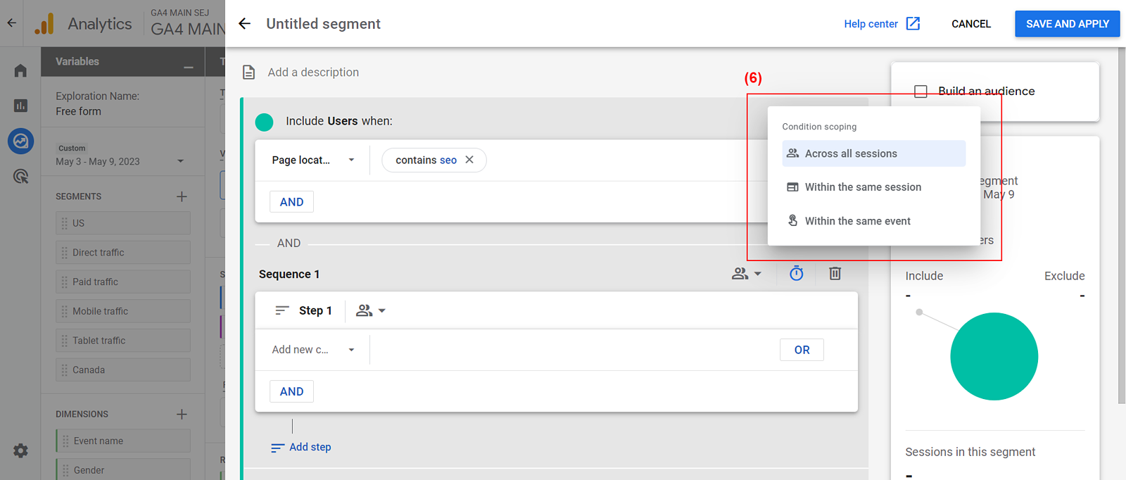 A Step-By-Step Guide To Creating Segments And Audiences In GA4 With ...