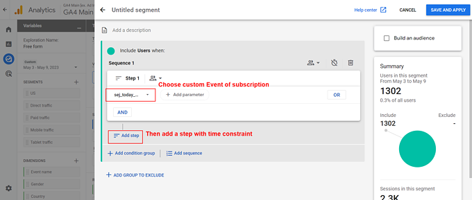 A Step-By-Step Guide To Creating Segments And Audiences In GA4 With ...
