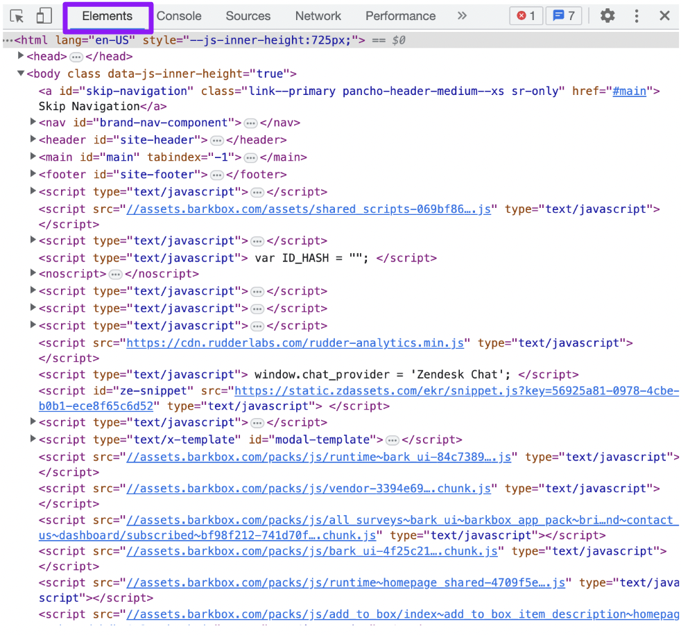 4 elements 64a29587257da sej - Using Chrome DevTools To Diagnose Site Issues In An Audit