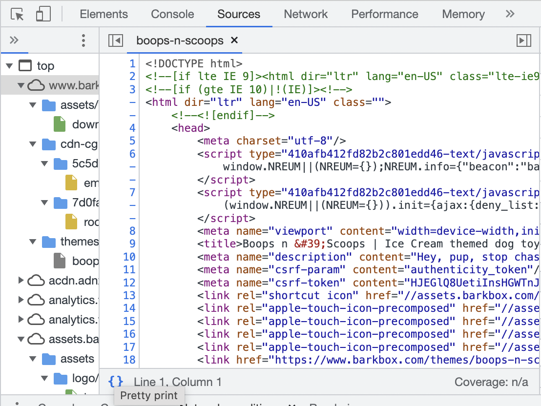 41 beautify code 64a2984be4373 sej - Using Chrome DevTools To Diagnose Site Issues In An Audit