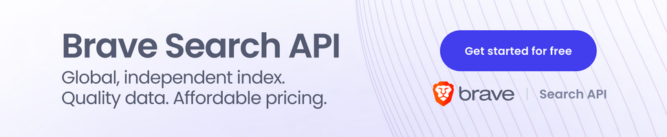 Try Brave Search API