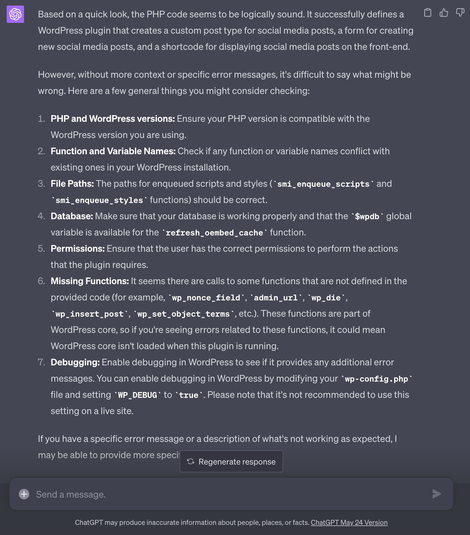 chatgpt code interpreter debug code 647bbd8585026 sej - Claude Instant With 100k Tokens Outperforms Leading Generative AI Chatbots