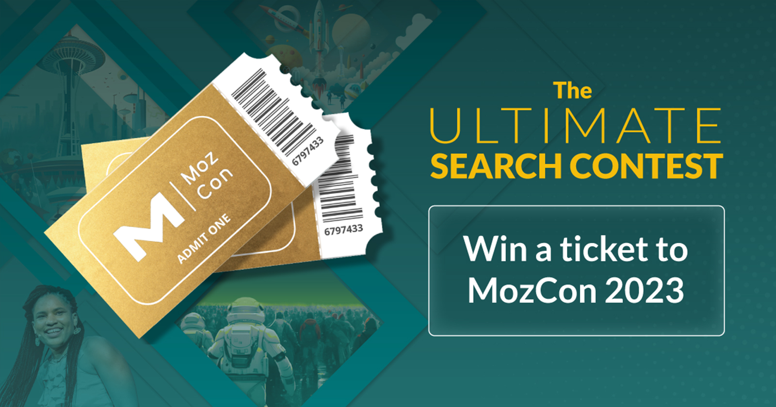 Información de entradas gratuitas de MozCon en el interior: ¿Estás listo para el concurso de búsqueda definitivo?