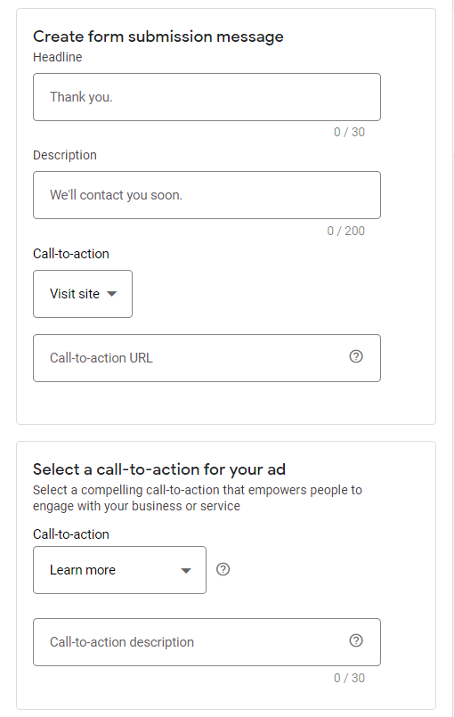 The Complete Guide To Google Ads Lead Forms Assets