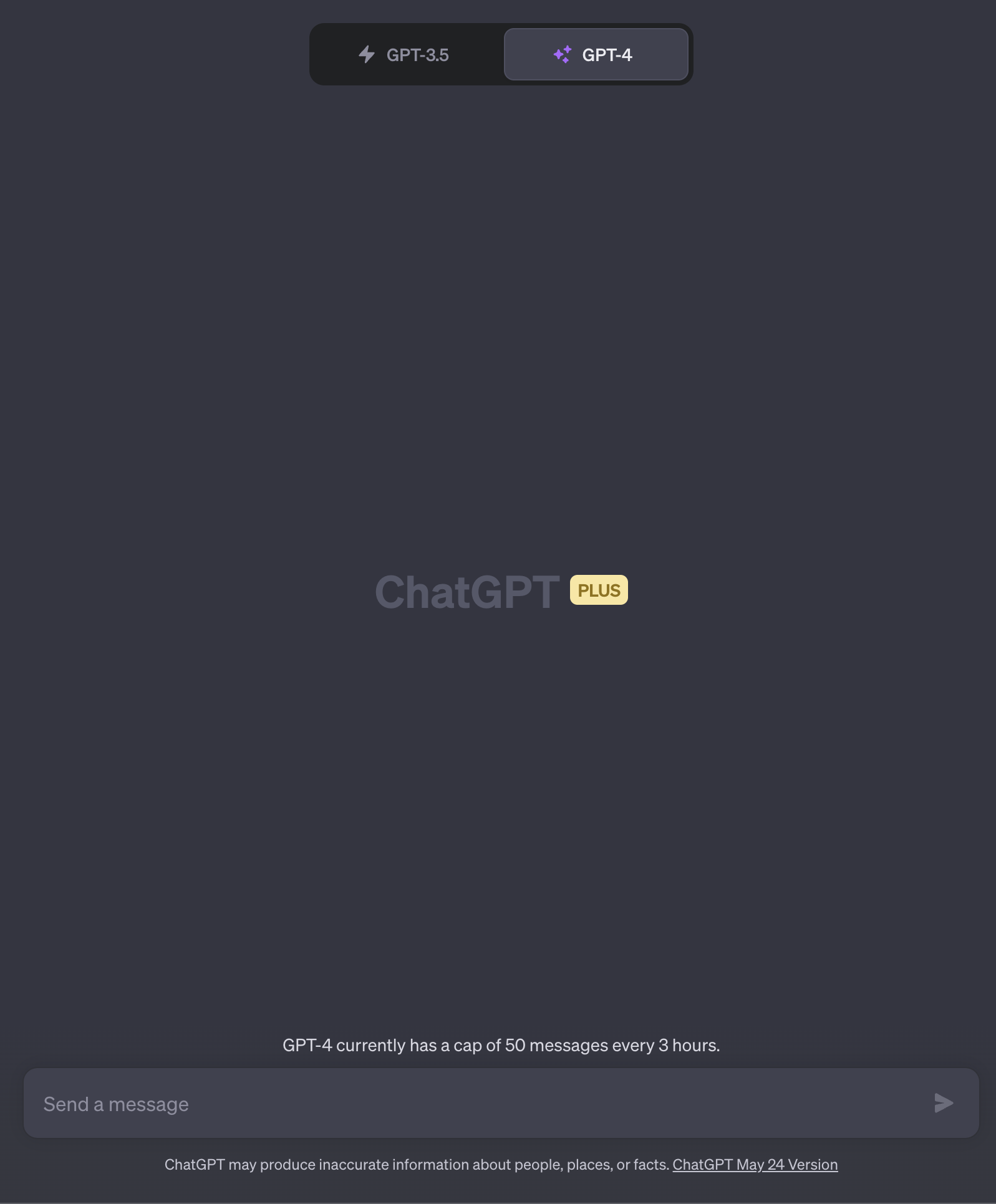 OpenAI increases the GPT 4 message cap to 50 for ChatGPT Plus users