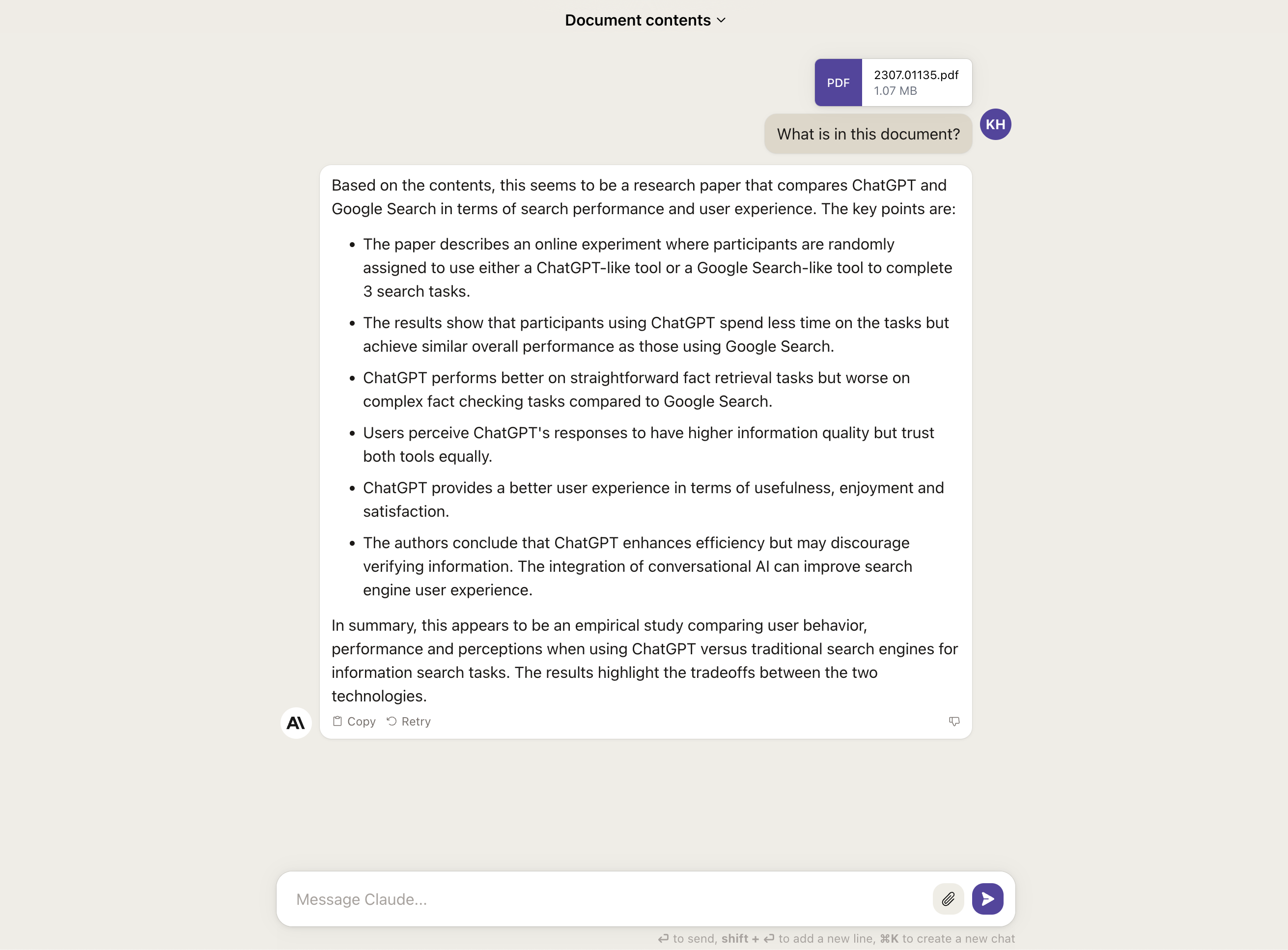 claude 2 100k pdf analysis public beta website chat 64ada2e345f13 sej - Anthropic Launches Claude 2 With 100k Context Windows, File Upload Capability