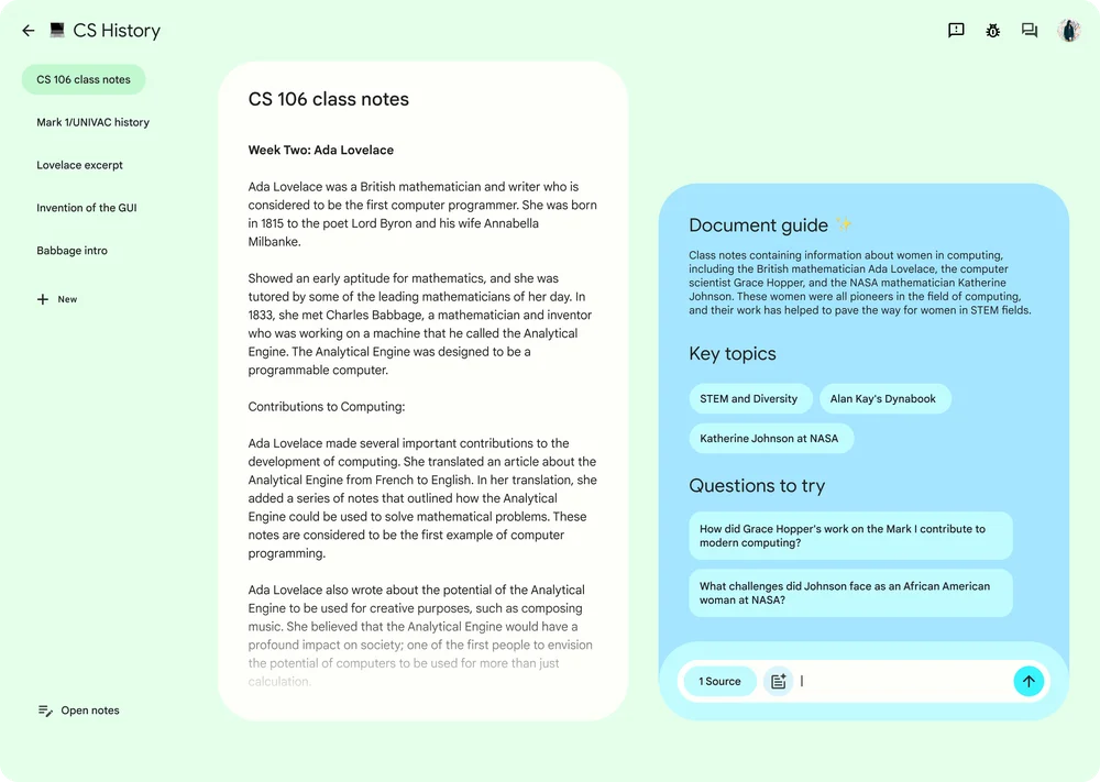 Google Launches Notepad LM AI Note taking Assistant Ex Business