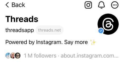 Who to follow on Threads