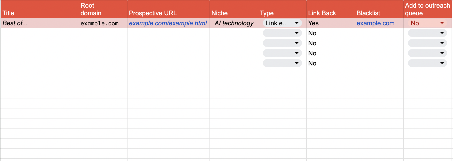 list building worksheet template 64aab0eb30251 sej - 19 List Building Techniques For SaaS Link Building