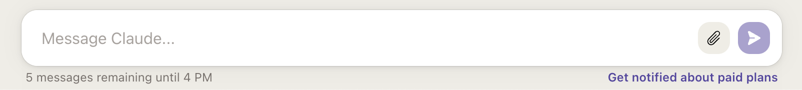 claude ai get notfied paid plans messages remaining 64e90f1766064 sej - Anthropic To Launch Paid Plans For Access To Claude