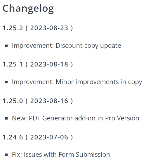 forminator plugin changelog 64eeef3db4ff1 sej - Forminator WordPress Plugin Vulnerability Affects Up To 400,000+ Websites