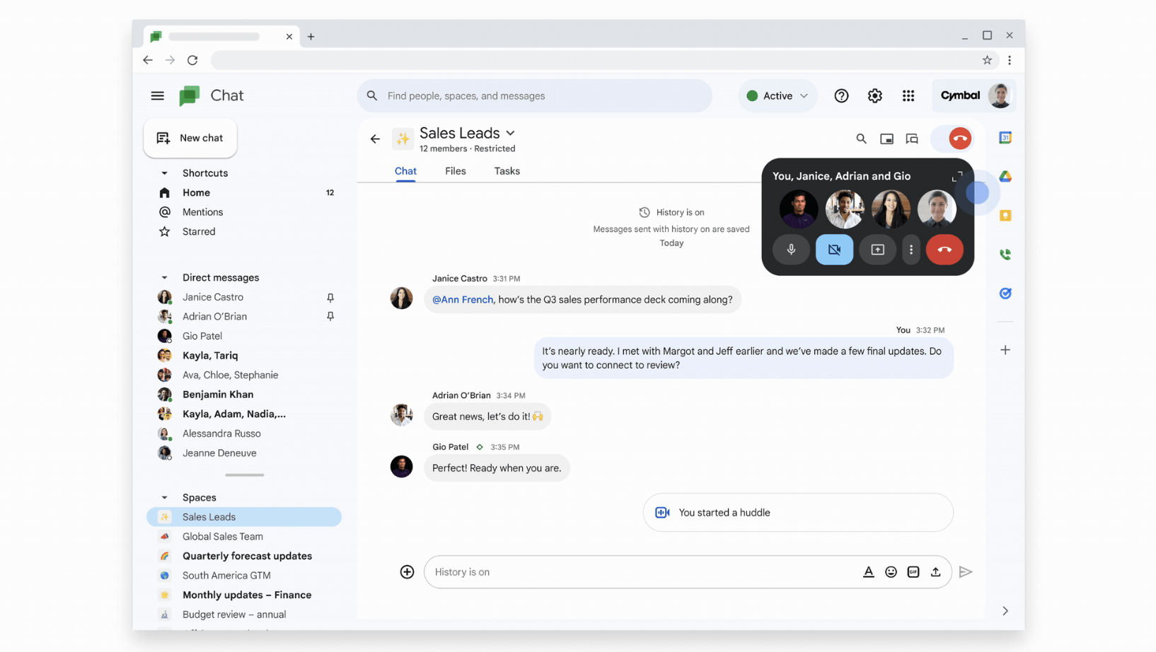 Пользователи Google Workspace могут запросить бесплатную пробную версию Duet AI