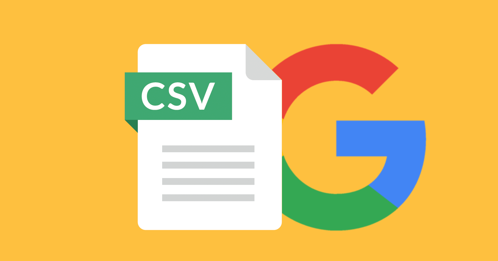 Google Is Now Indexing CSV Files