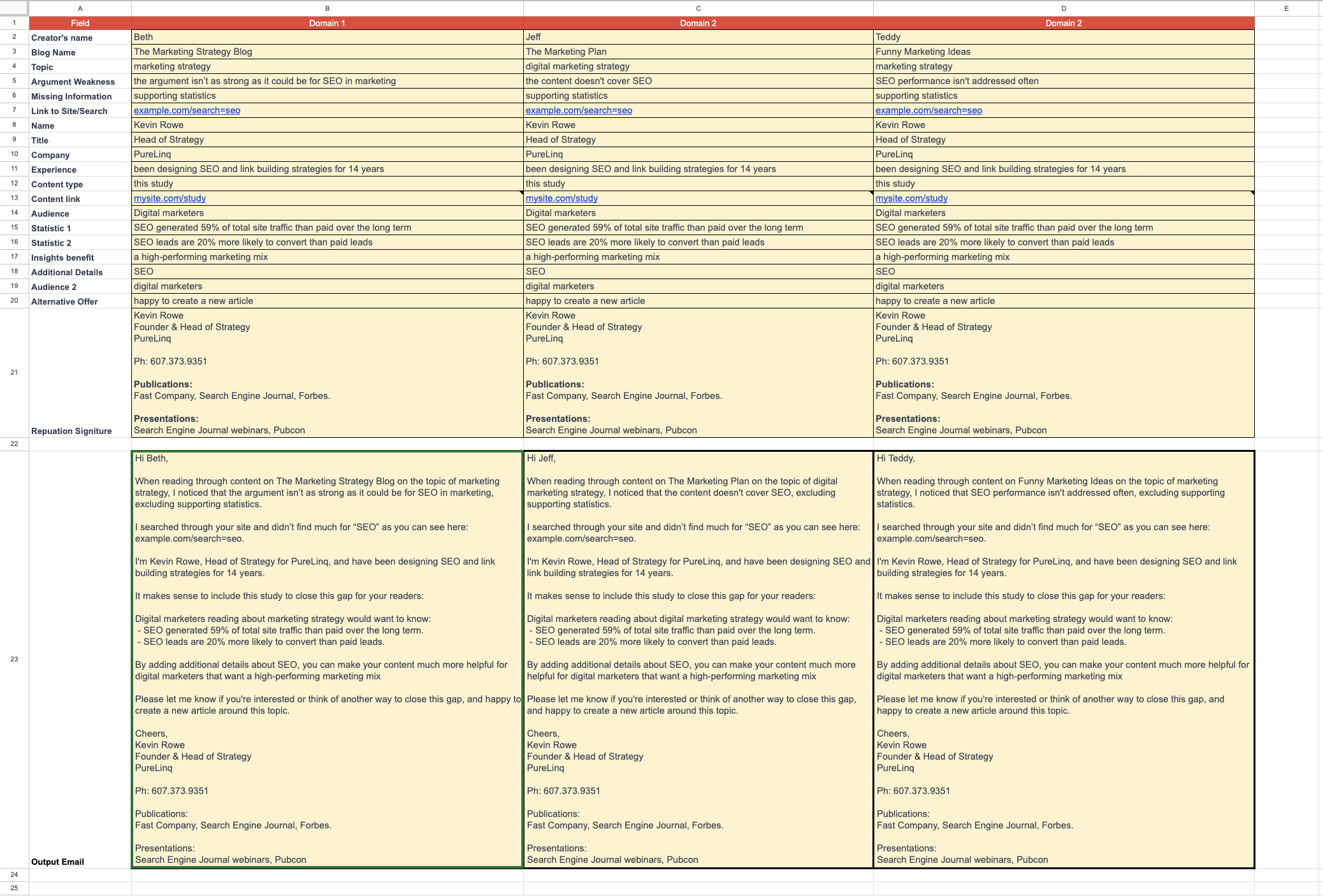 google sheet email template builder for link building outreach 64df6f5db4883 sej - Link Building Outreach Guide For Beginners