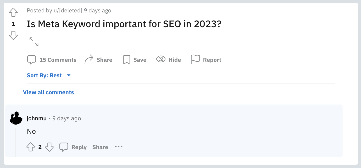 meta keywords ranking factor johnmu reddit 64d27c5e89836 sej - Is The Meta Keywords Tag A Ranking Factor?