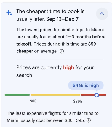 Google은 더 저렴한 요금을 찾는 데 도움이 되도록 항공편 검색 결과를 업데이트합니다.