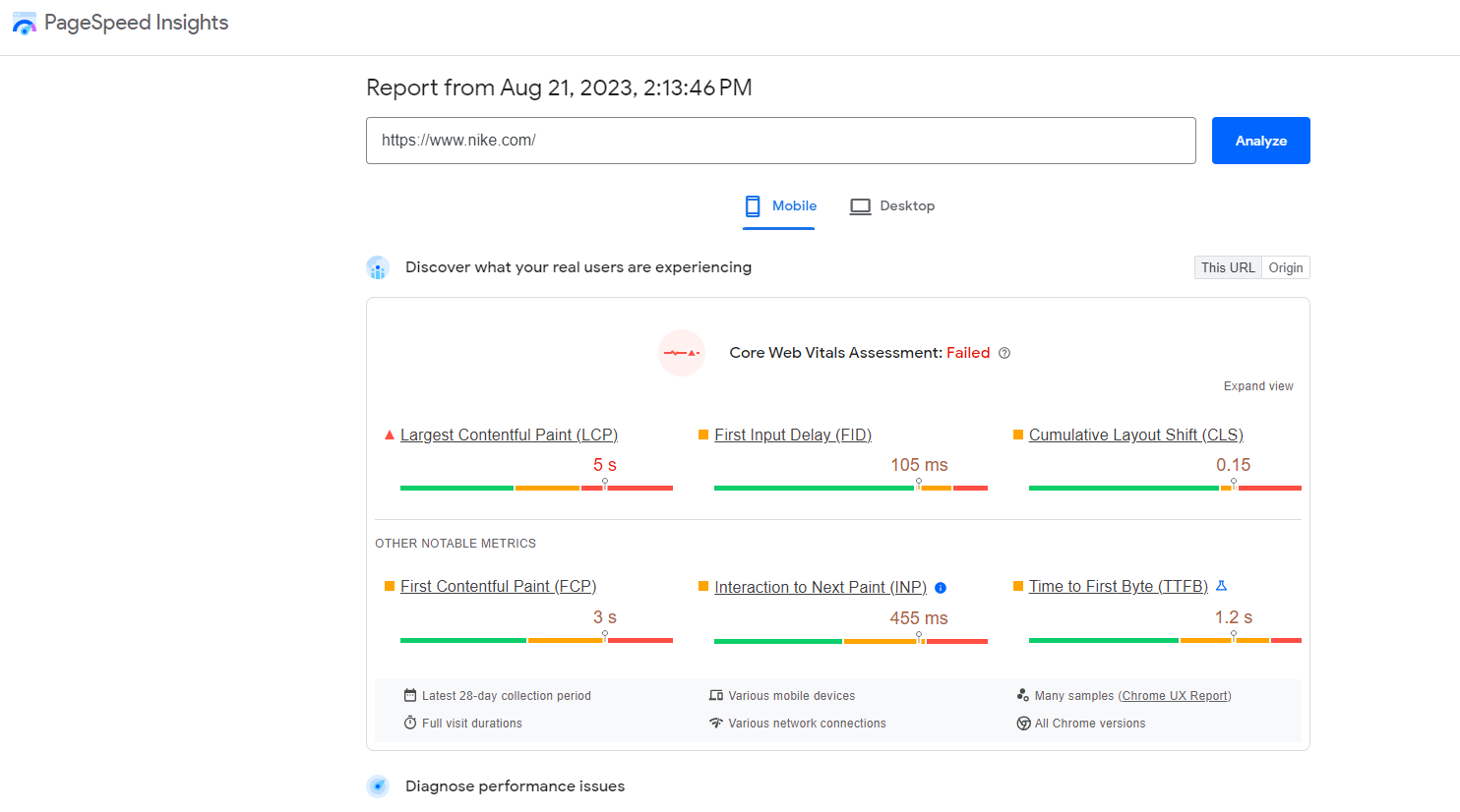 screenshot pagespeed.web .dev 2023.08.21 14 14 43 64e3b7bf1c543 sej - Unlocking Competitive Insights For SEO: A Step-by-Step Guide