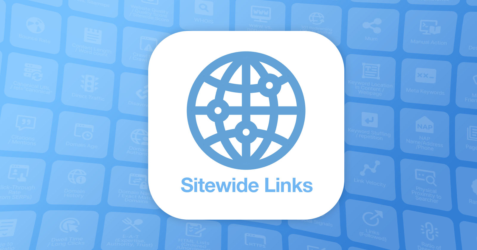 Sitewide Links