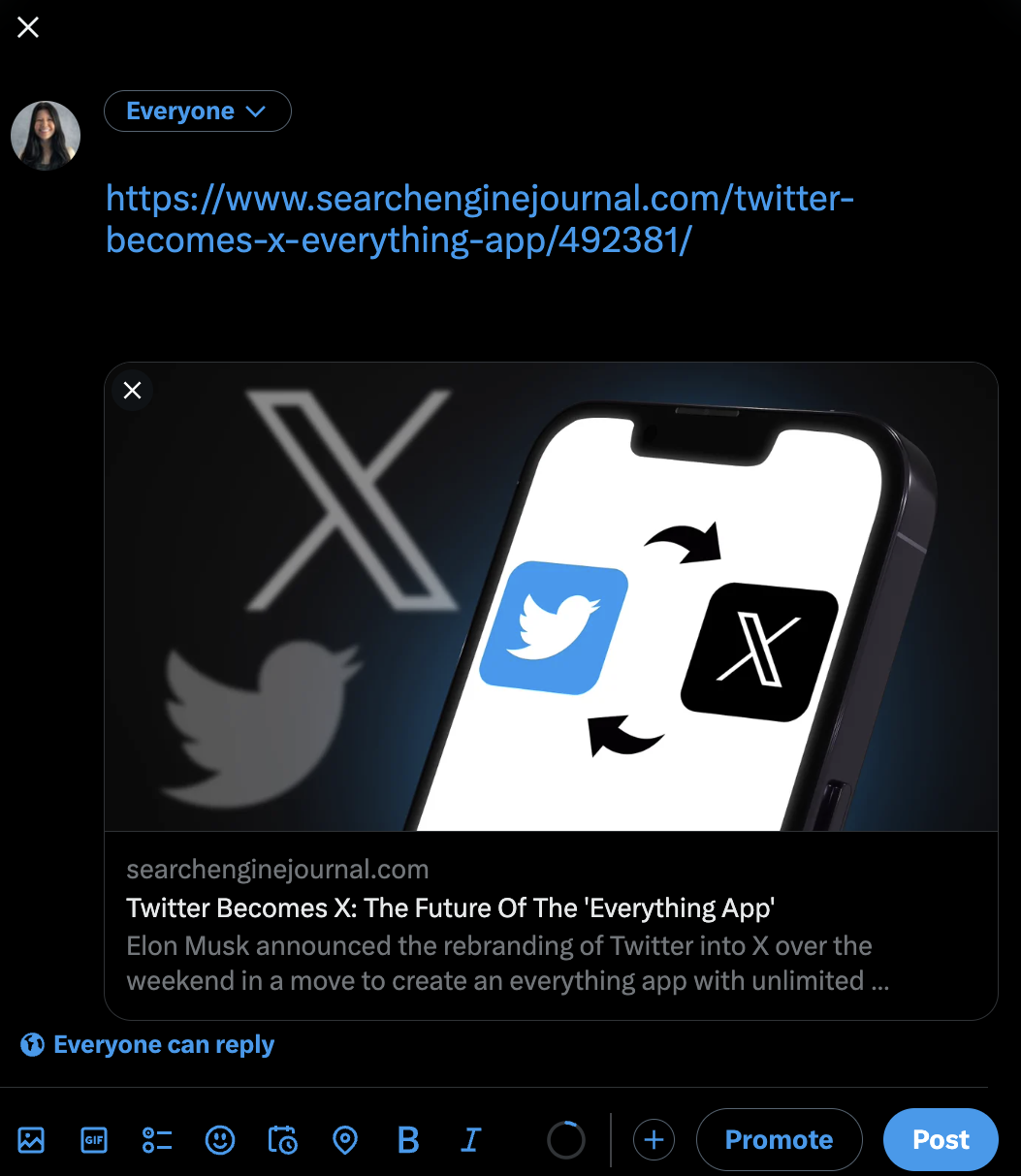 twitter card tweets 64e5343301625 sej - Elon Musk Confirms Removal Of Context For Links In X Posts