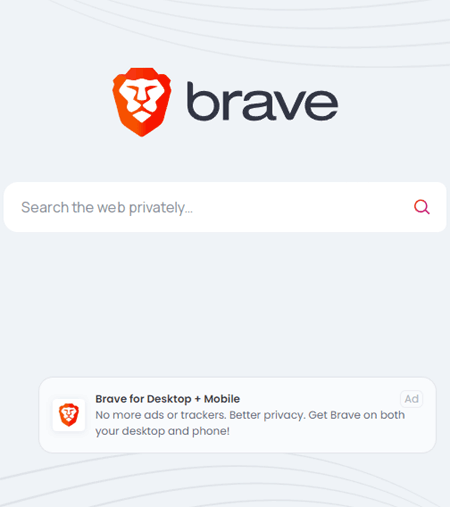 Brave search